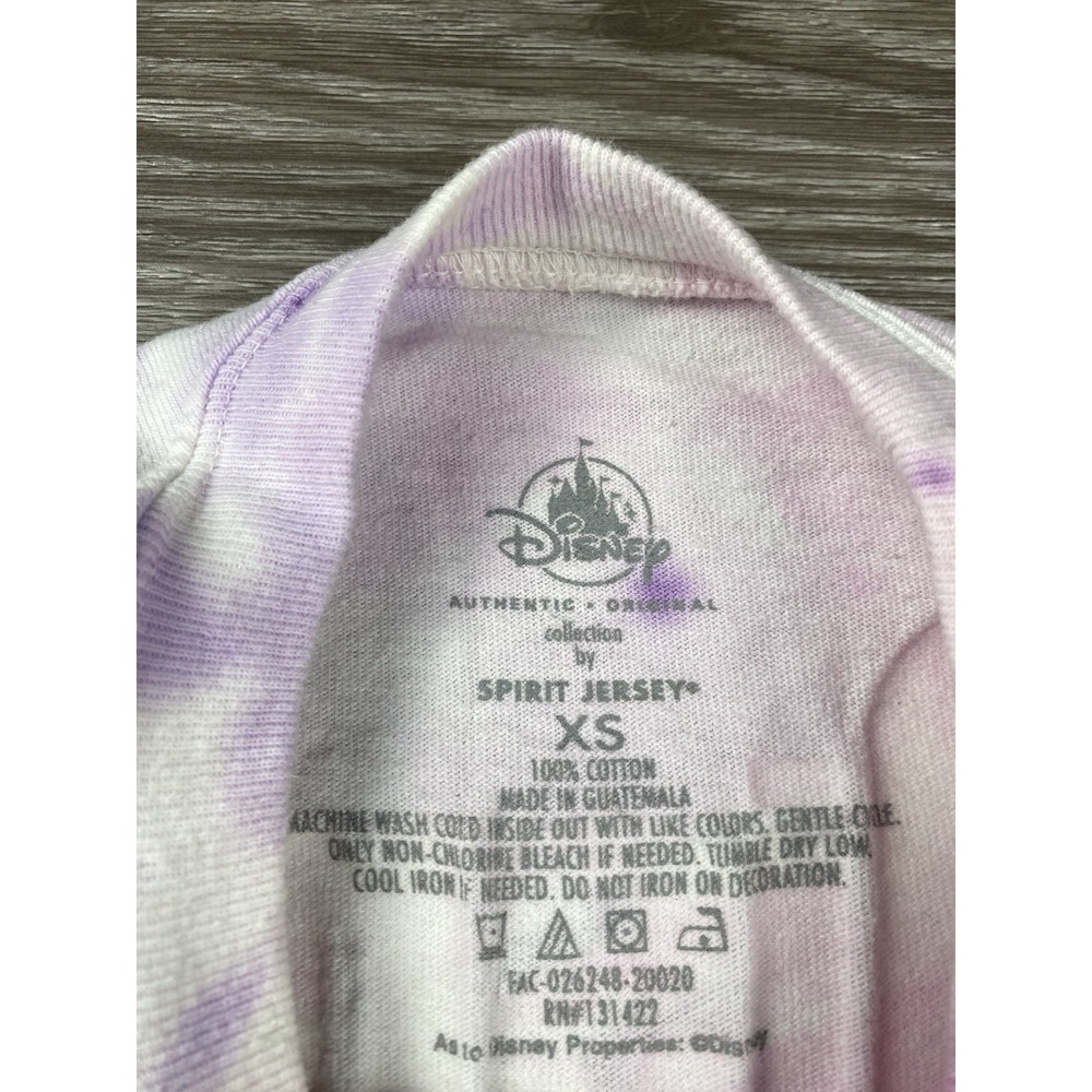Walt Disney World Women's Pastel Tie Dye Spirit Jersey Multicolor Size XS - Picture 7 of 9